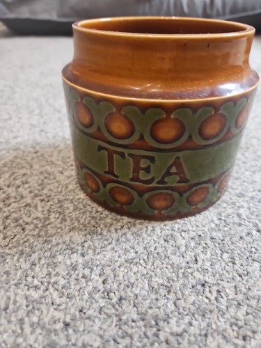 Hornsea bronte tea storage jar - hornsea,