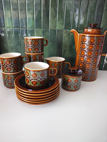 Hornsea bronte 14pc - hornsea, coffee