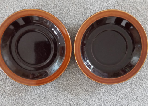 Hornsea bronte saucers - 2,