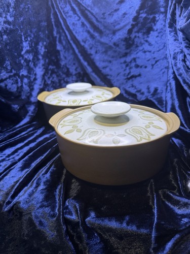Pair vintage hornsea bronte - pair,